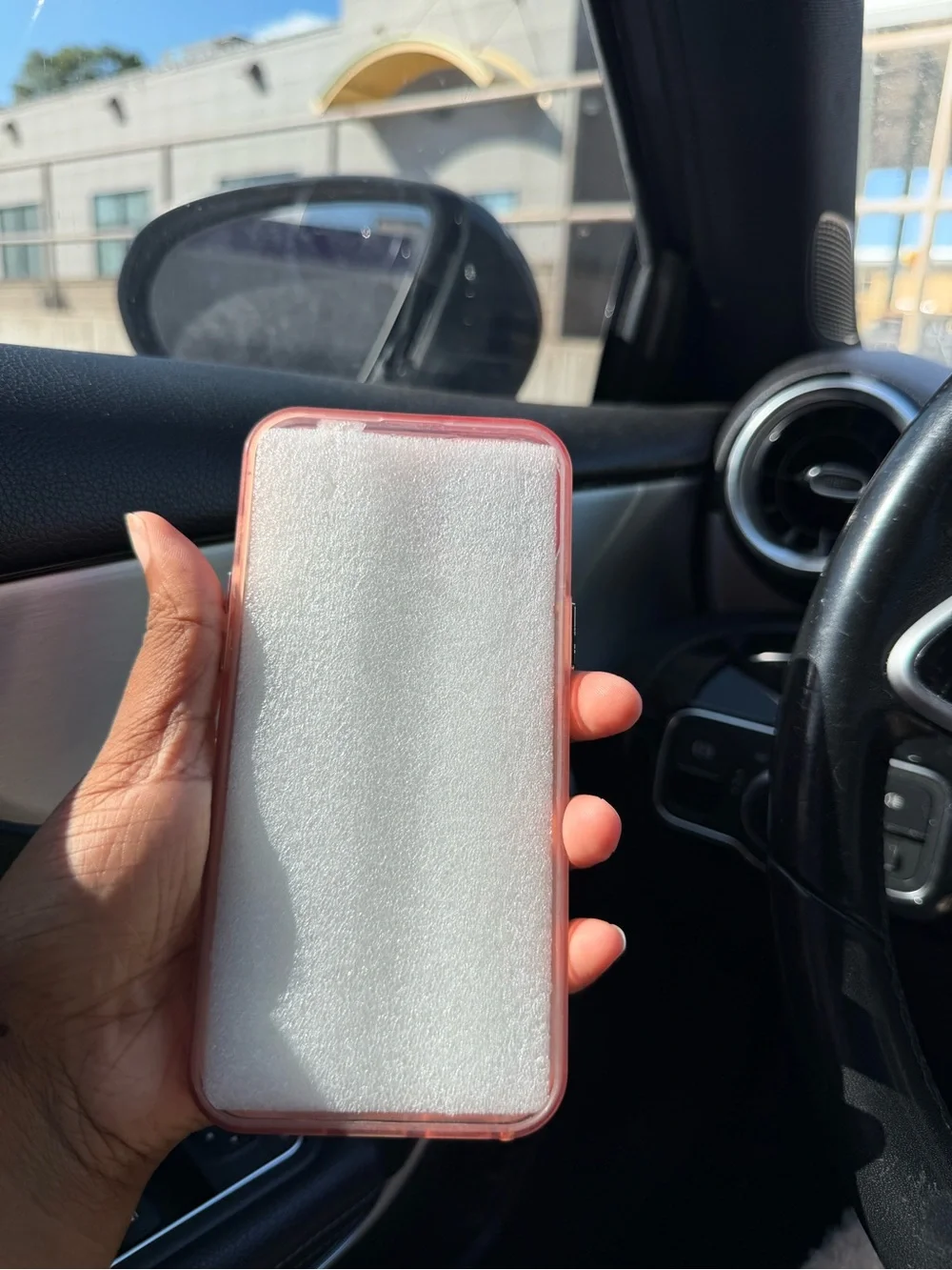 iPhone 15 plus off white case